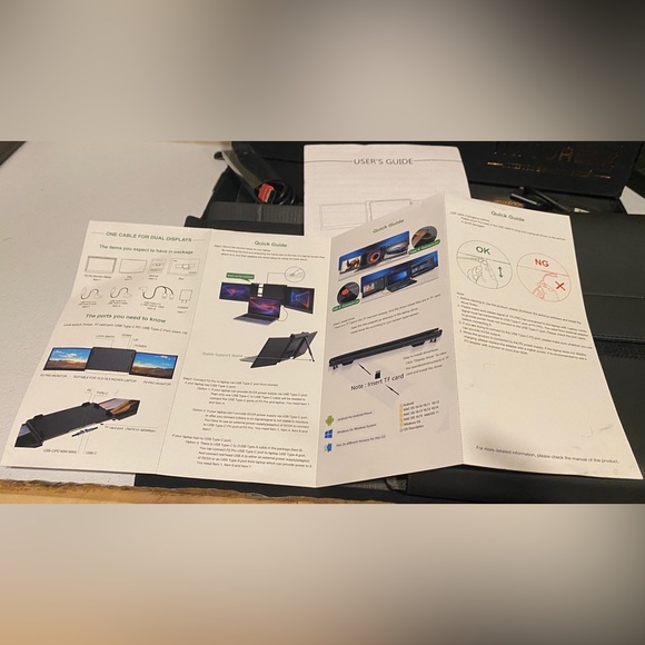 Make an OFFER/ ~OFIYAA P2 Pro 13.3" Triple Portable Monitor For Laptop - Picture 8 of 13